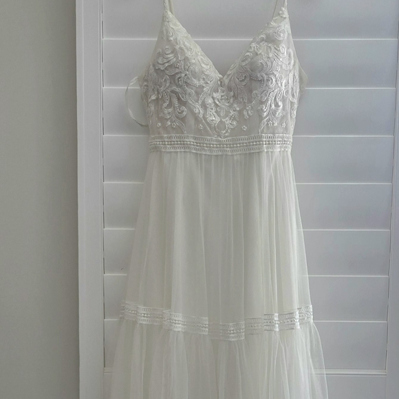 Melissa Sweet Wedding Dress Size 8 - Picture 5 of 14